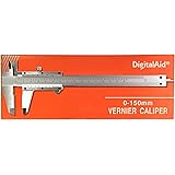 Professional Quality Stainless Steel Vernier Caliper. Non-Digital Vernier Caliper. measuring device for inside, outside, depth and step measurements.