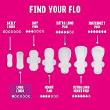 FLO Daily Liners 96 Pack Very Light Flow Ultra-Thin Bamboo Panty Liners view 5