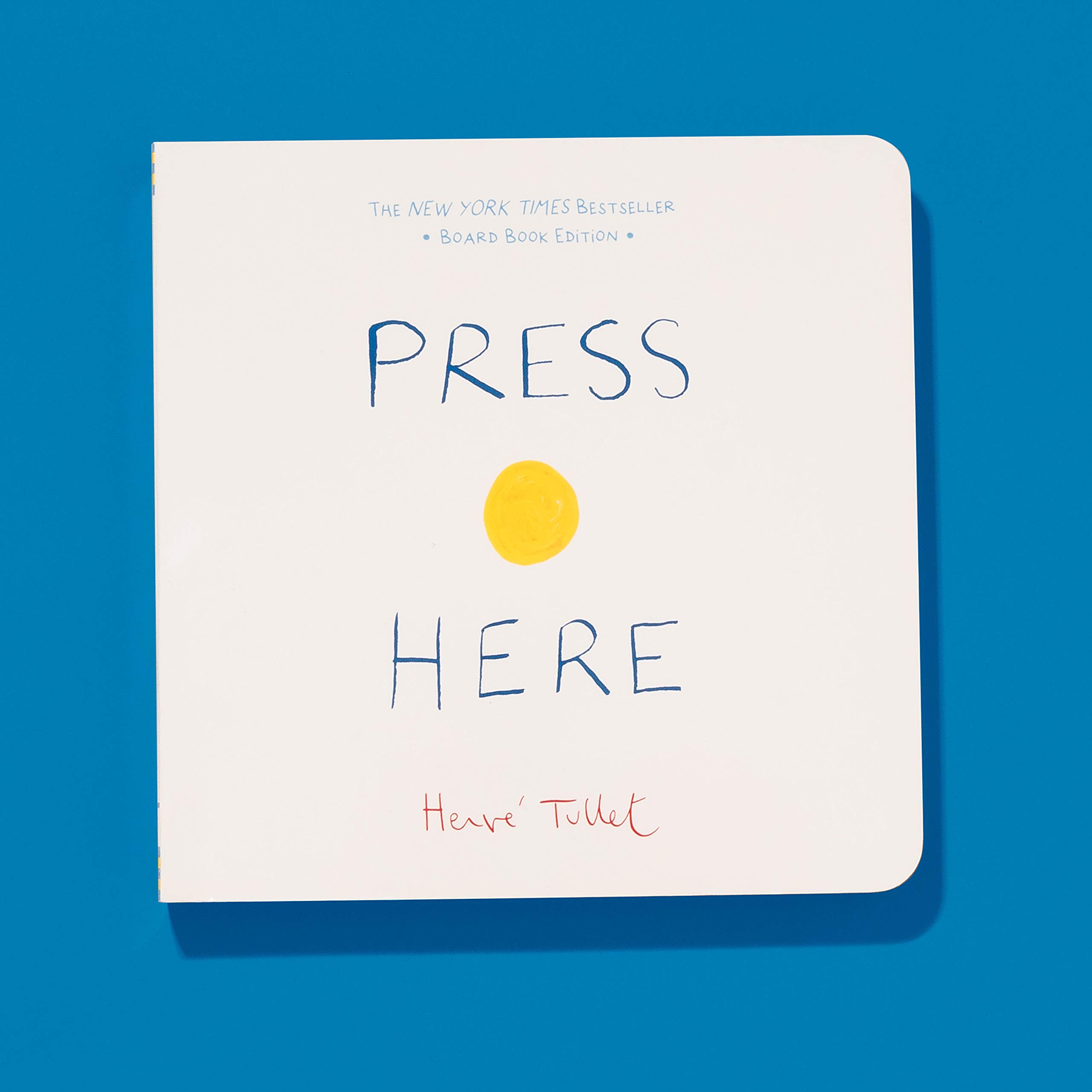 Press Here: Board Book Edition (Herve Tullet)