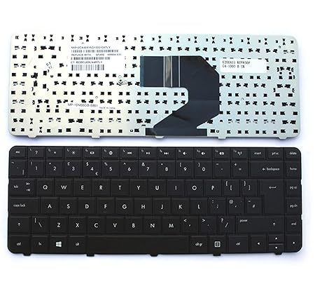 SellZone Laptop Keyboard Replacement for HP Compaq Presario CQ43 CQ57 CQ58 CQ-58 Black