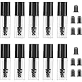 10 Pcs 3ml Empty Mascara Tube Wand Mini Eyelash Cream Container Bottle Eyelash Growth packing Tube container for Home and Travel