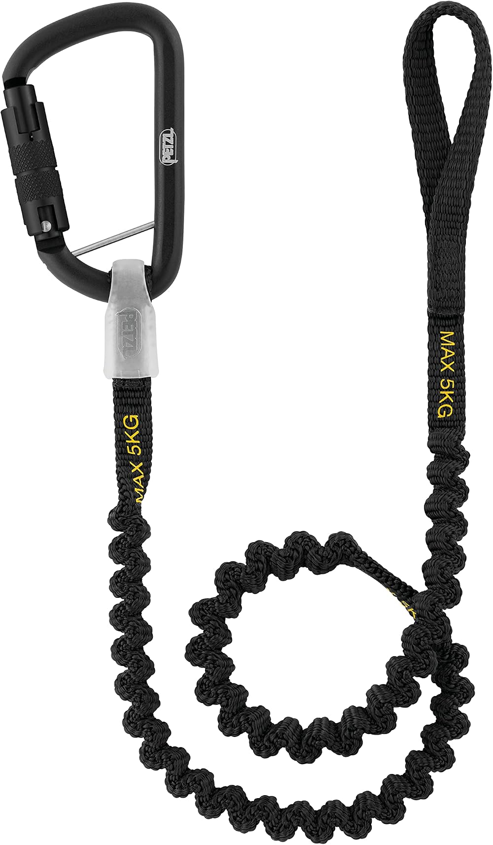 PETZL Tooleash Toolbag Accessory Extendable Drop Prevention Tether 5kg Max