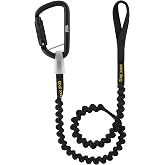 PETZL TOOLEASH Extendable Drop-Prevention Tether for Tools up to 5 kg - Black/Orange