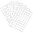 Coding Labels Circle 3/4" Round Color Coding Circle 1050pcs Dot Labels Color-Coding Labels Label Circle Stickers(White)