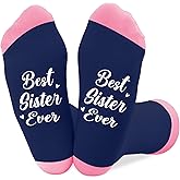 Coopyin Galentines Gifts, Sister Gifts Galentines Day Christmas Stocking Stuffers Mothers Day Birthday Graduation Valentines Day Easter Halloween Best Sister Ever Gift Ideas Sentimental Cozy Socks