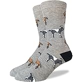 Good Luck Sock Men's Goats Socks, Big & Tall, Shoe Size 13-17