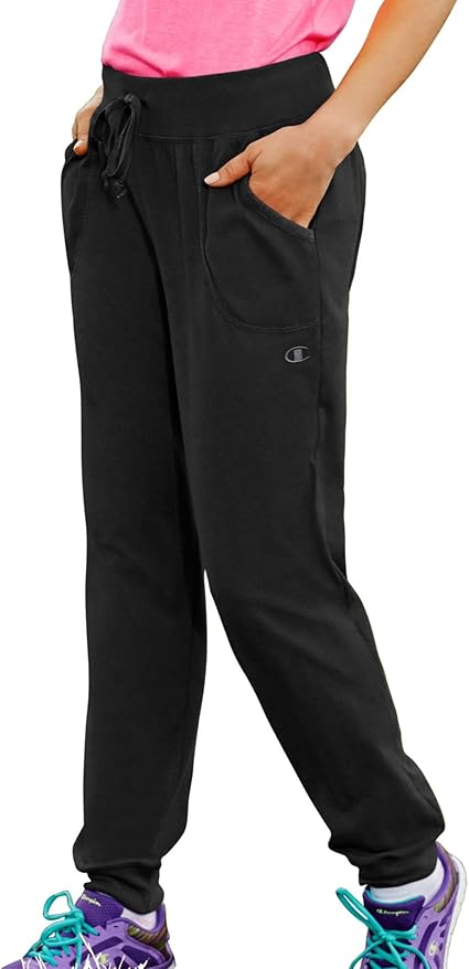 champion jersey sweatpants women's