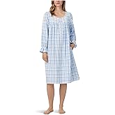 Eileen West womens Cotton Flannel Long Sleeve Waltz Nightgown