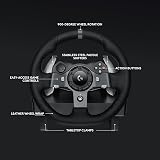 Logitech G920 Driving Force Racing Wheel & Pedals Plus Gear Shifter Bundle view 2
