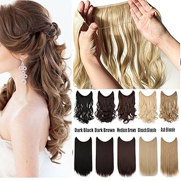 Wire band hair extensions Clearance