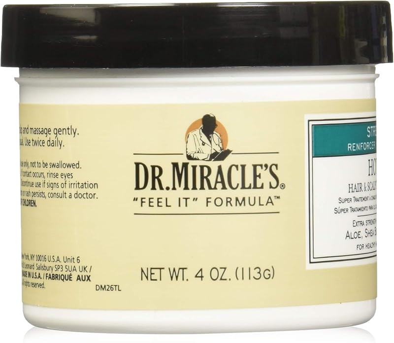 Dr. Miracle's Hot Gro Hair Scalp Treatment Super 113g 4oz Tingling Growth