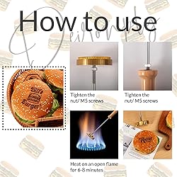 DEIRONPLY Personalized Branding Iron for