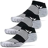 Swiftwick- MAXUS Ankle Golf and Runing Socks (3 Pairs), Maximum Cushion