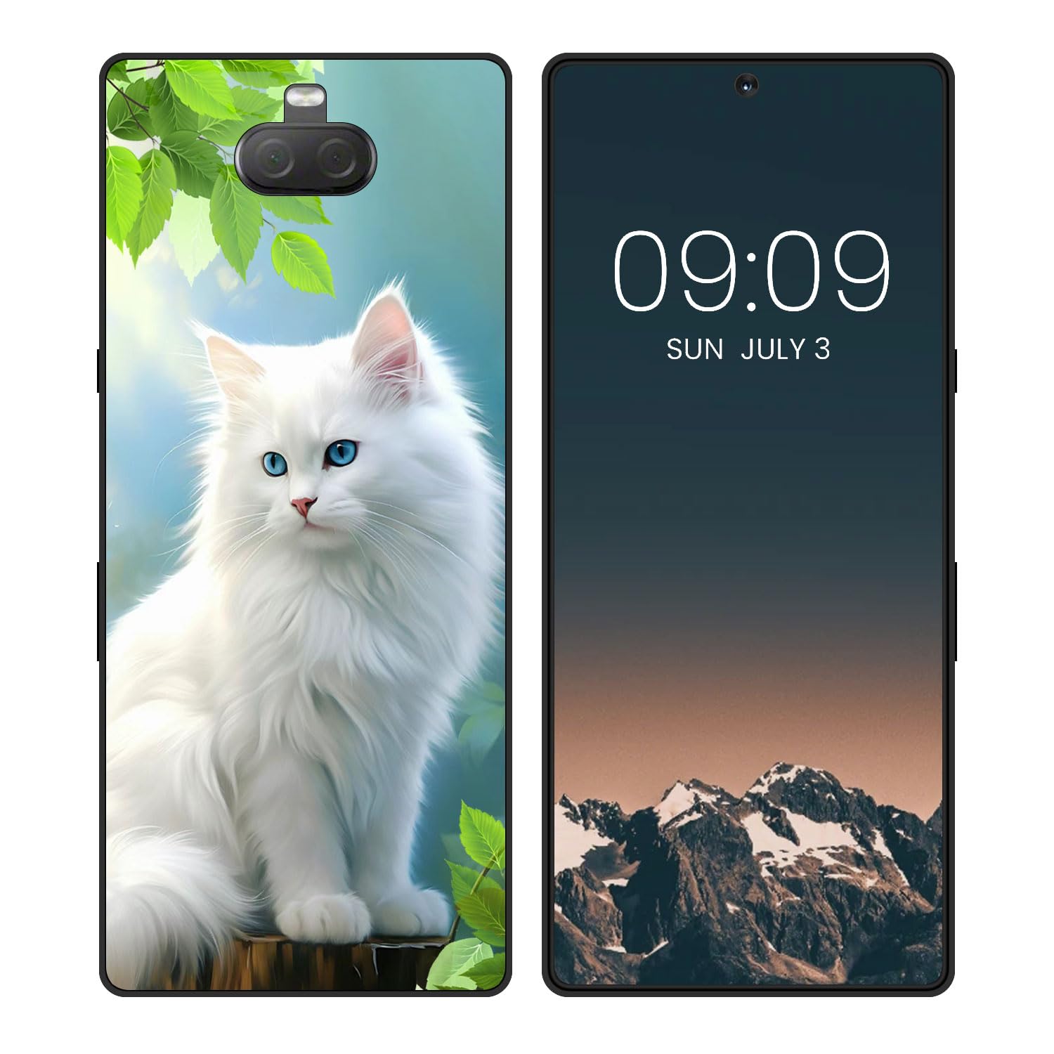 WUACYEAMING for Sony Xperia 10 Plus Cute Case,Soft