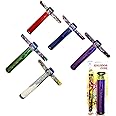 Star Magic Glitter Wand Kaleidoscope a 7" Continuous Movement,Liquid-Glitter Filled Wands Kaleidoscope (Random Color)