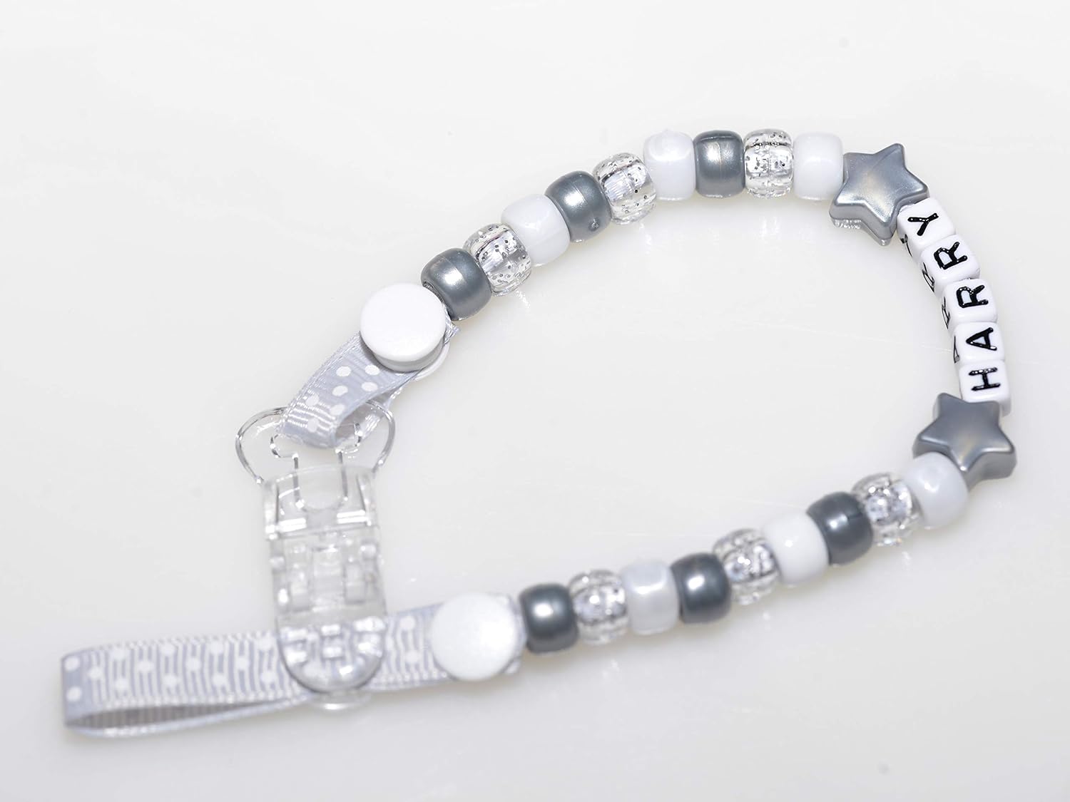 personalised baby soother chains