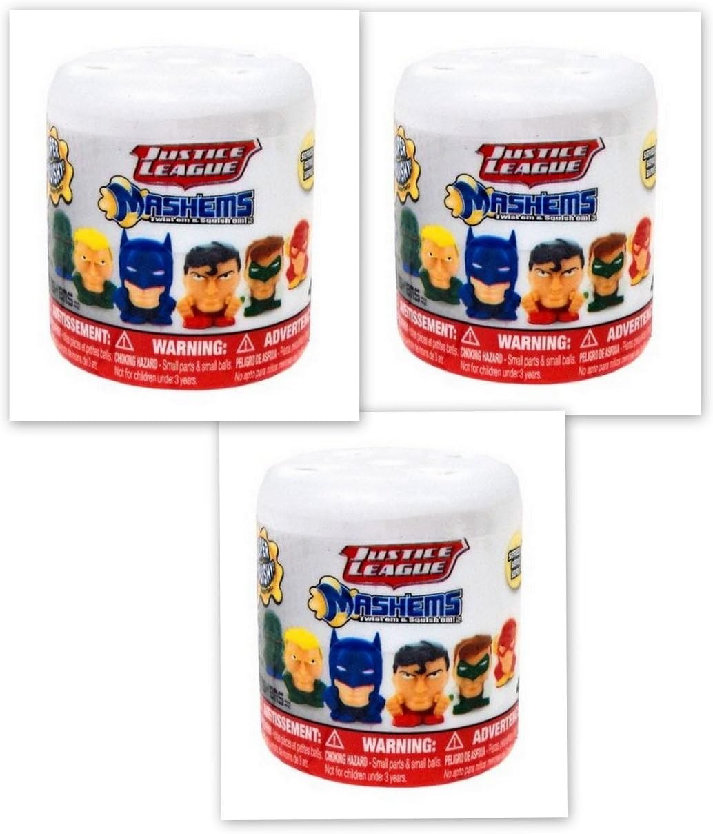 DC Comics Justice Leagues Blind Box Mashems - 3 Pack by AR Novelty