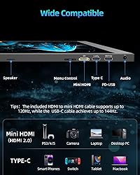 UPERFECT 2K 144Hz Portable Gaming Monitor