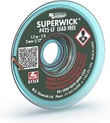MG Chemicals 425-LF Desoldering Braid Super Wick #3 Fine 0.075" x 5' Lead Free view 1