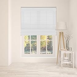 Arlo Blinds Cordless Fabric Roman Shades Light