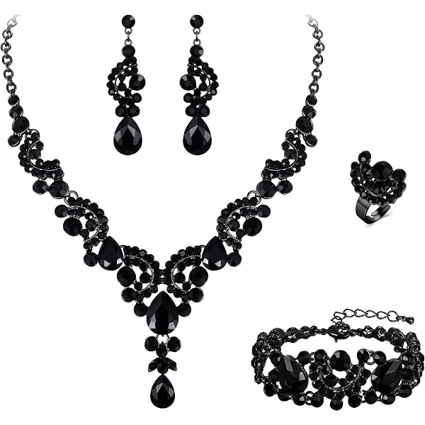 Collier Plastron Vintage à Strass - 3 Rangs, Ras-de-Cou - Blanc - Pour Mariage Et Fêtes