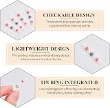 Tinsellns 180Pcs Solder Seal Heat Shrink Wire Connectors 22-18 AWG Waterproof view 4