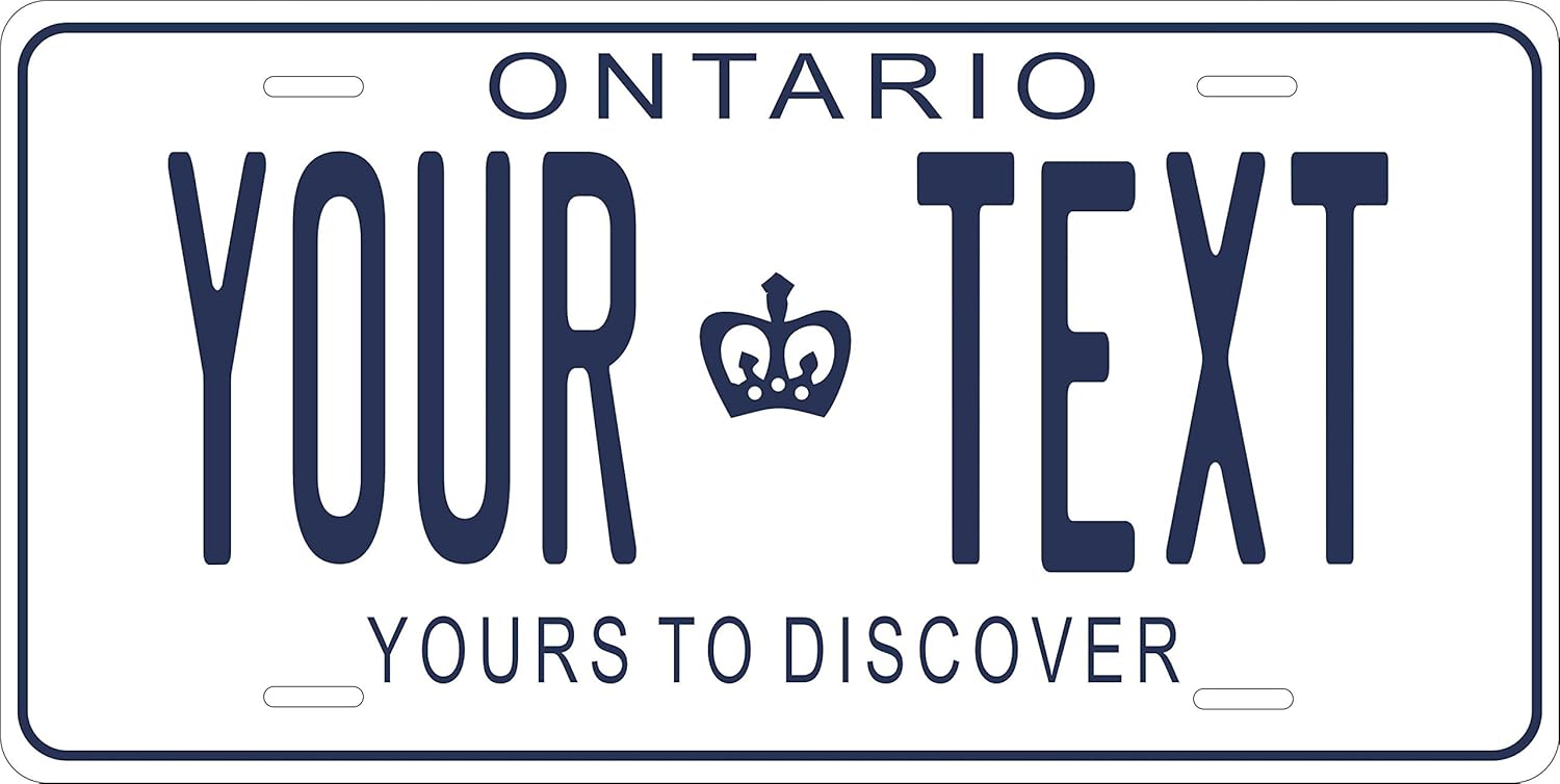 Collectibles Other US License Plates Ontario 1987 Canada Tag License