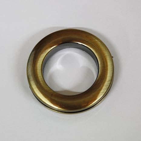 Curtain Eyelet Rings Antique Brass Colour Pack Of 10 Amazon