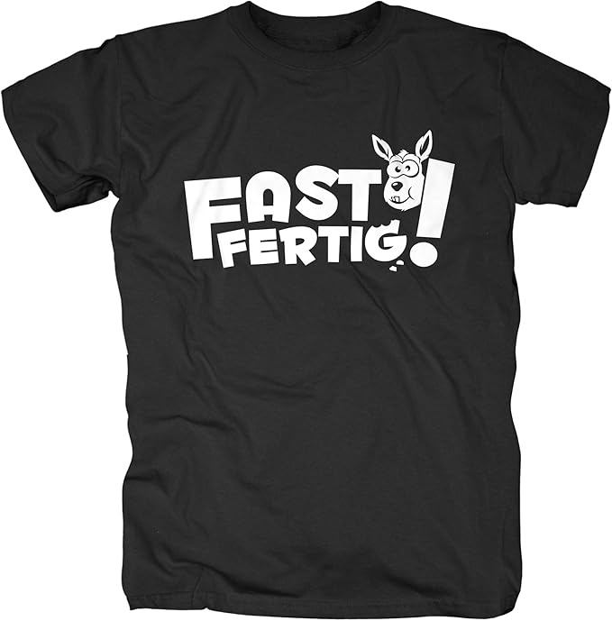 Sascha Grammel Fast Fertig Neues Programm 2019 T Shirt Amazon De Bekleidung