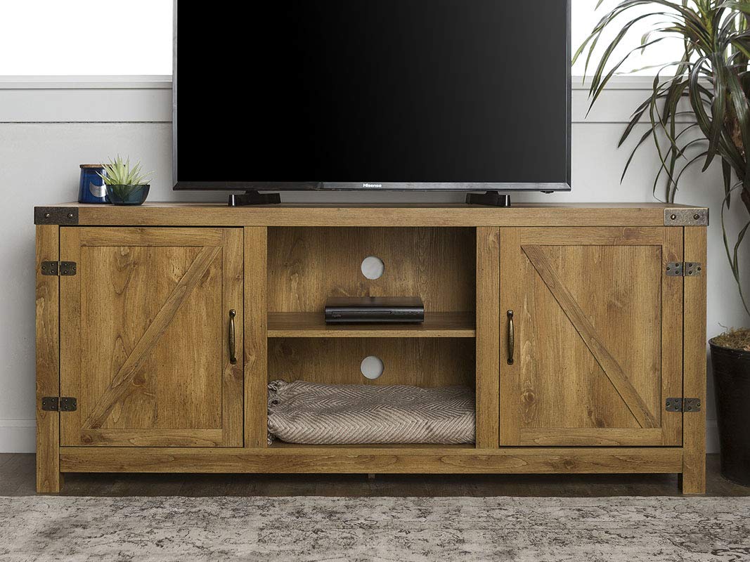Best brown rustic tv stand