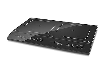 CASO Maitre 3500 Doppel-Induktionskochfeld, mobile Induktions-Kochplatte, Präzisionskochen mit SmartControl, PowerSharing Tec