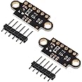 ACEIRMC 2pcs VL53L0X Time-of-Flight Flight Distance Measurement Sensor Breakout VL53L0X ToF Laser Range Finder for Arduino (Black)