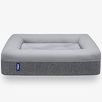 Casper Dog Bed, Plush Memory Foam, Small, Gray