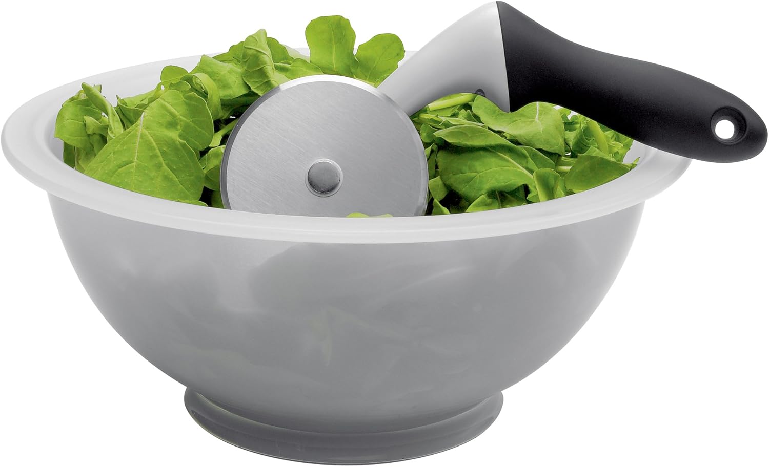 OXO Good Grips Salad Chopper & Bowl, 12.5 x 5.5 x 12.5 inches, White: Kitchen & Dining