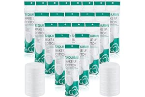 Maxcheck 2000 Pcs Cotton Rounds Bulk Exfoliating Rounds for Face Makeup Remover Cotton Facial Pads for Face Makeup Removal Toner Pads