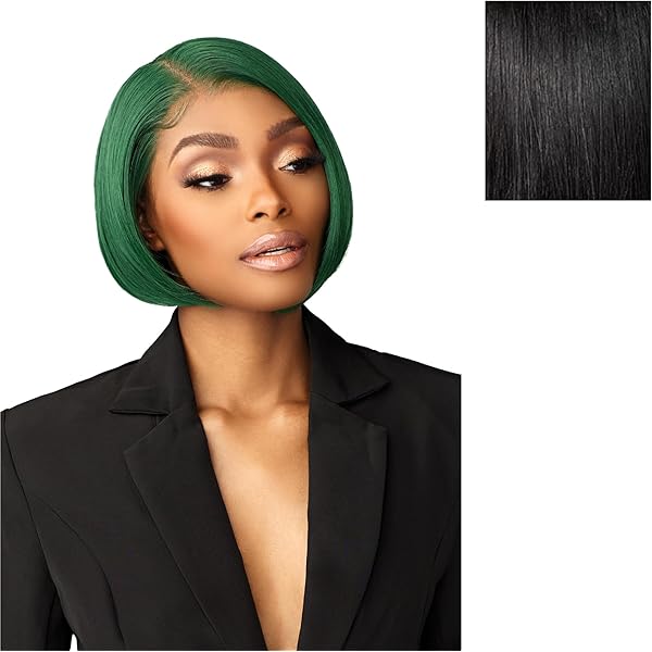 Amazon.com : Sensationnel Chicbob Lace Frontwig - Bob Unit 4