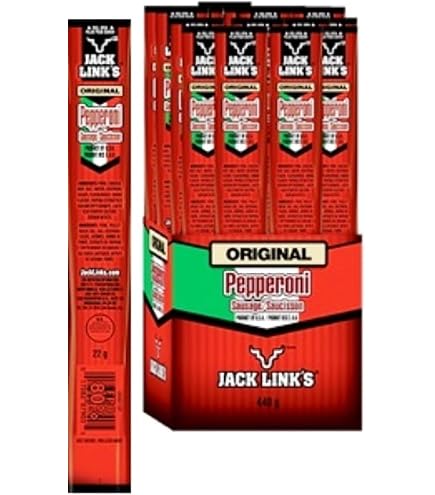 Amazon.com: Jack Link's Pepperoni Beef Stick 1.84 oz. Pegged