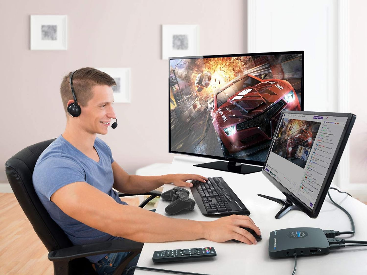 HDML-Cloner Box Pro, Capture 1080p HDMI Videos/Games and Play Back Instantly with The Remote Control, Schedule Recording, HDMI/VGA/AV/YPbPr Input. No PC Required. : Camera & Photo
