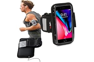 NAVITECH SM-ARMBAND Sports Armband for Smartphones | Armband for iPhone and iPod Touch, BlackBerry, HTC, Motorola, and more