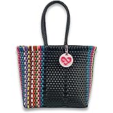 MARIA VICTORIA X-Small Mexican Tote - Waterproof Woven Beach Purse