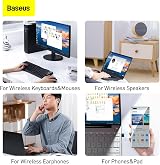 Baseus BA04 Bluetooth 5.0 USB Receiver Adapter for PC Wireless Keyboard Mouse view 4