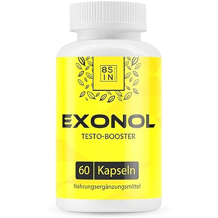 Exonol | Muskelaufbau | Testosteron Booster | 60 Kapseln | hochdosiert
