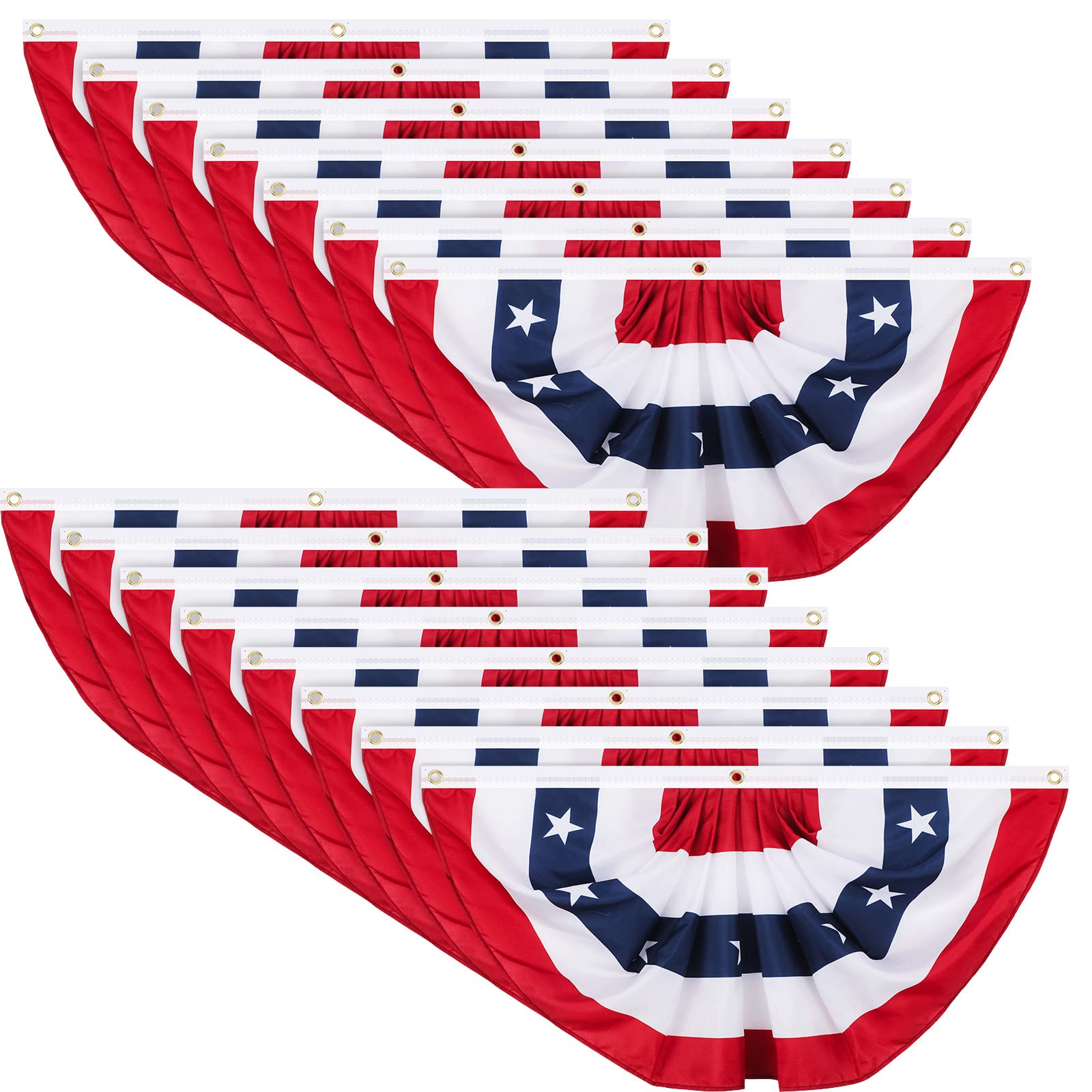 Bradford American Bunting USA Flag 3x6 Ft Outdoor Made In - Foto 9