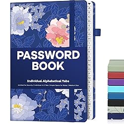 Forvencer Password Book with Individual