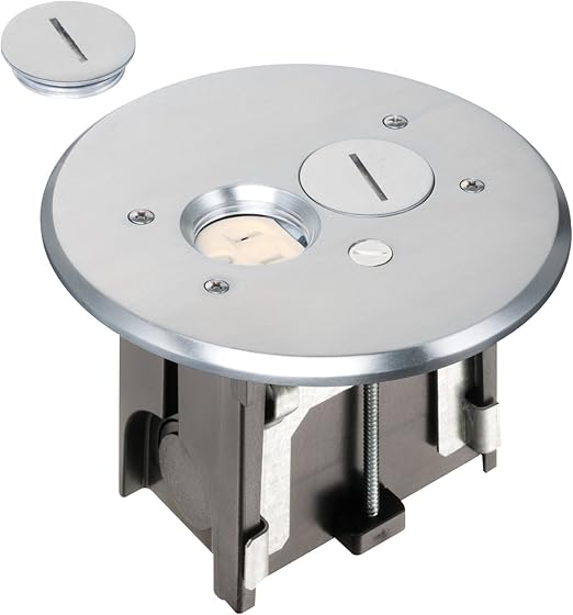 Arlington Industries Flbar101nl 1 Adjustable Round Floor Outlet