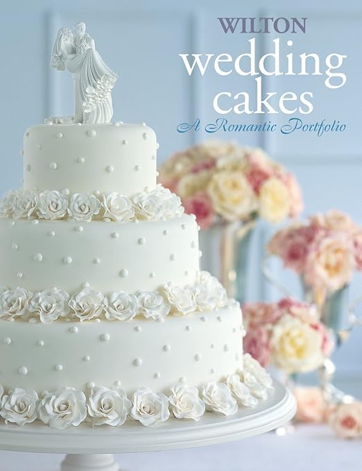 Wilton Romantic Wedding Cakes Book Amazon Co Uk Kitchen Home