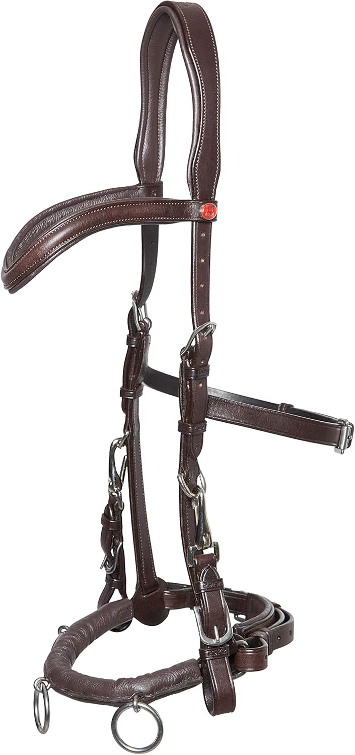 KIEFFER Lunge cavesson Kieffer Ultrasoft Horses Pet Supplies