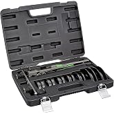Hilmor 1839032 CBK Compact Tubing Bender Kit, 1/4" to 7/8", HVAC Tools and Equipment for Copper, Steel, Aluminum, Brass Tube and Pipe Bending, Black