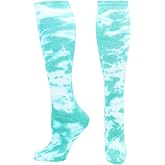 Tie Dye Multisport Tube Socks Soccer Softball Volleyball for Girls Boys Women and Men Youth and Adult