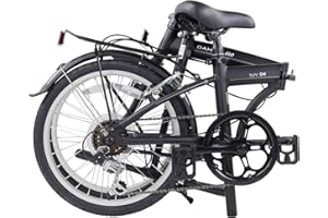 Dahon SUV D6 Folding Bike, Lightweight Aluminum Frame; 6-Speed Gears; 20” Foldable Bicycle for Adults